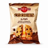 LUNE D'OR Cookies au chocolat et caramel - 50g