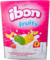 Présentoir de bonbons fruités au lait Elvan Ibon 2kg