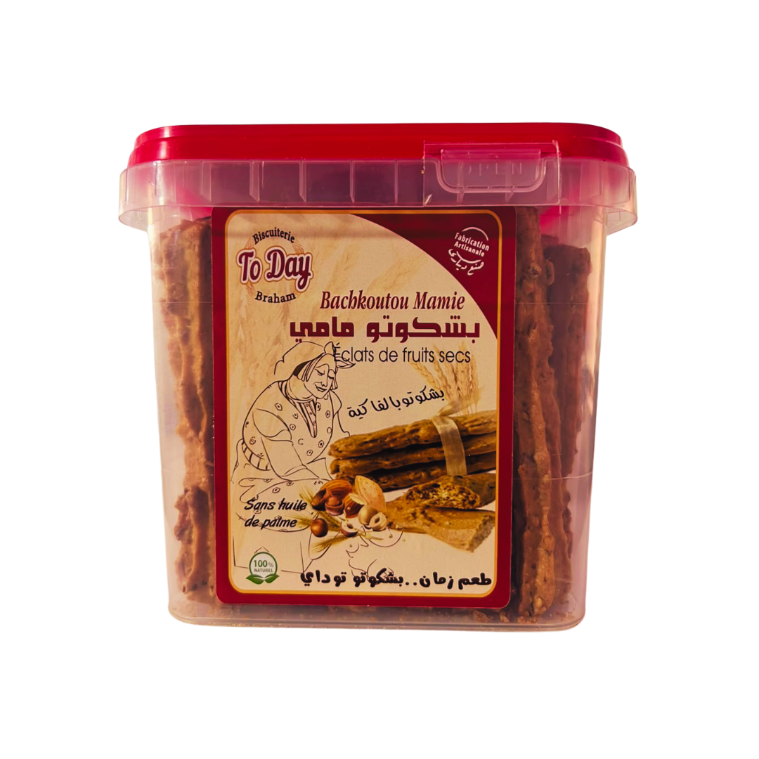 Pot Bachkoutou Fruits Secs To Day 650g