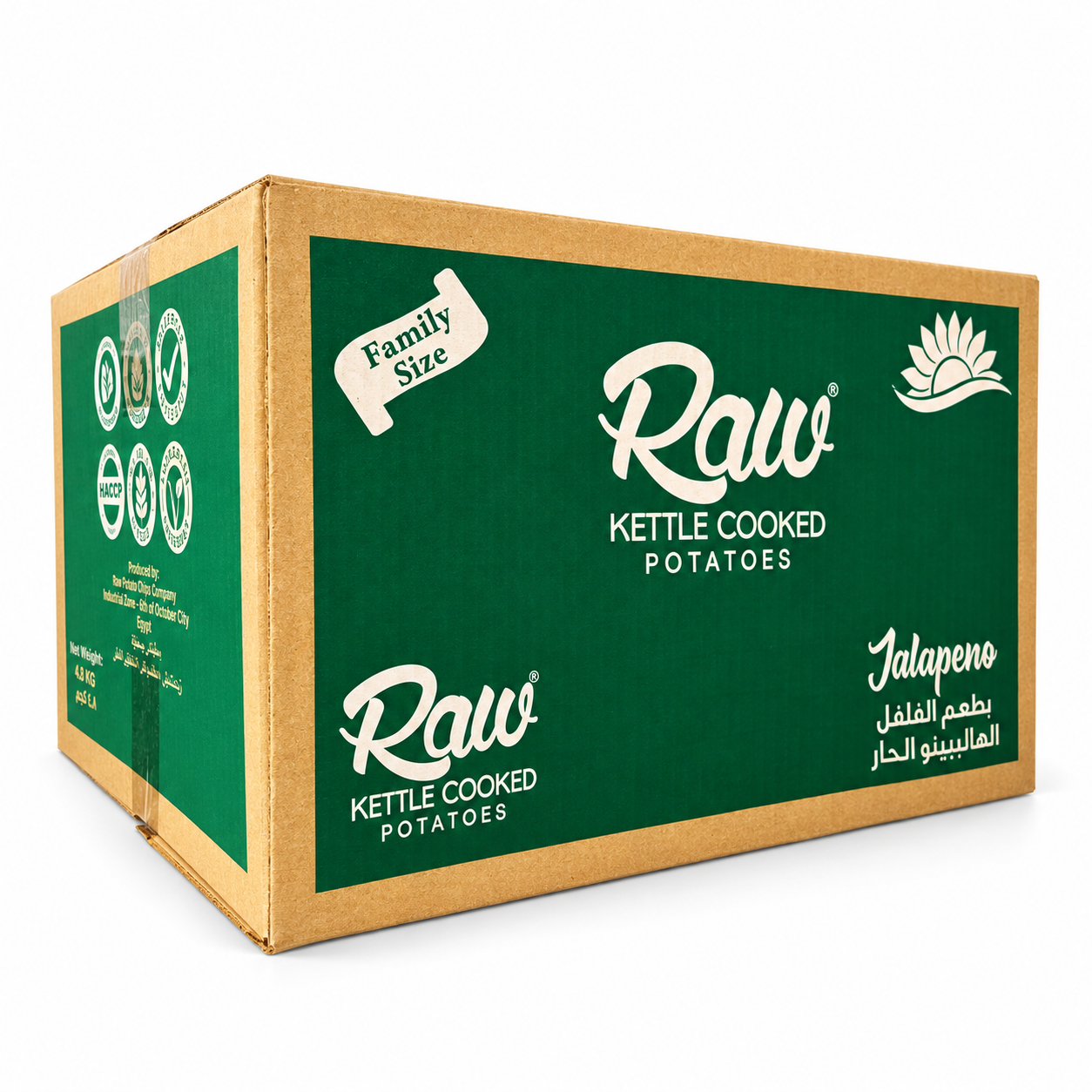 Chips RAW au piment jalapeño, sans gluten – 90g