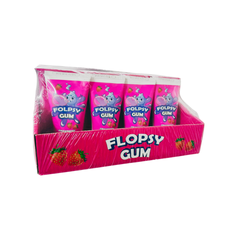 Chewingum Flopsy Gum goût Fraise 40g
