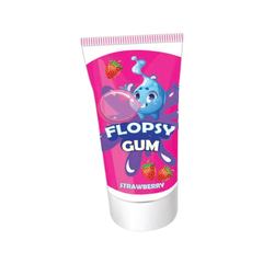 Chewingum Flopsy Gum goût Fraise 40g