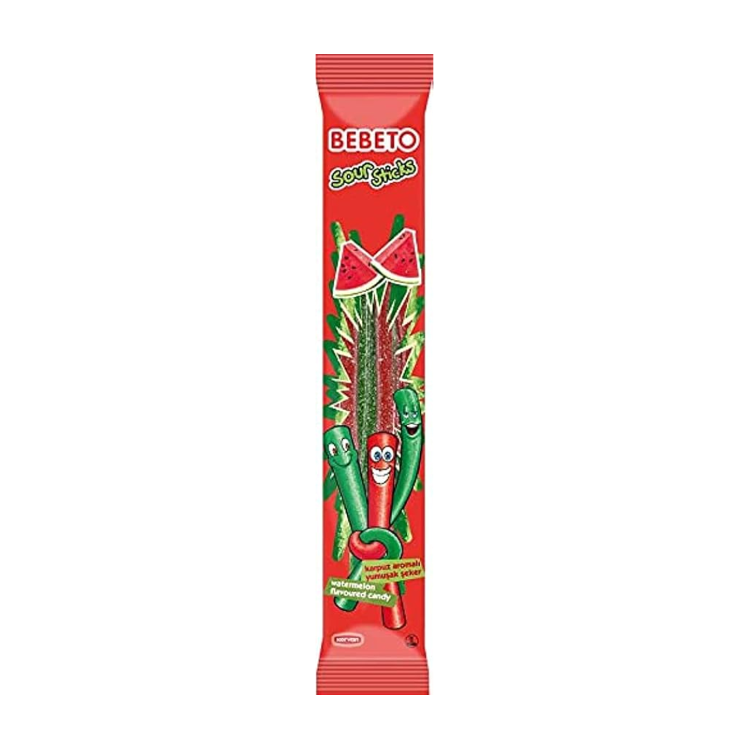 BEBETO Sour sticks Watermelon (35 Gr)