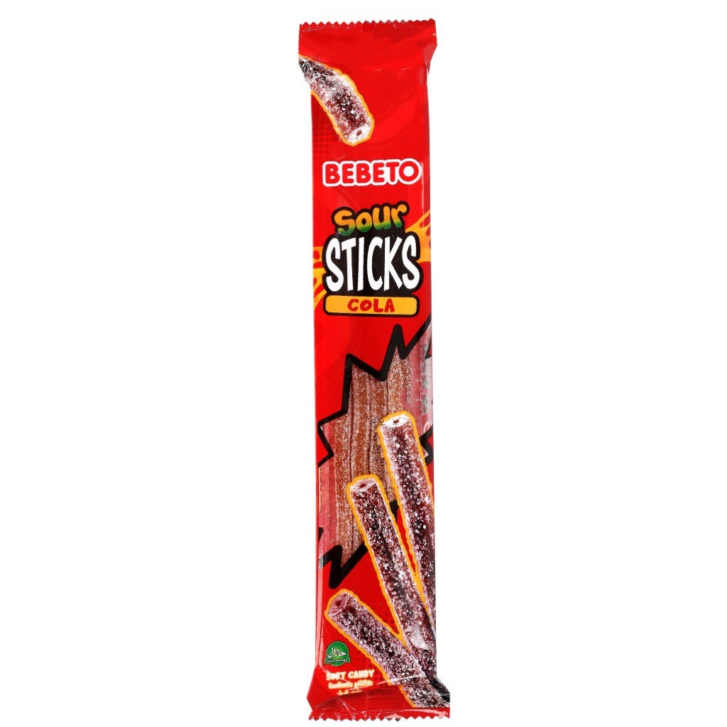BEBETO Sour sticks Cola (35 Gr)