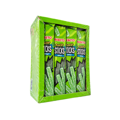 BEBETO Sour sticks Pomme (35 Gr)