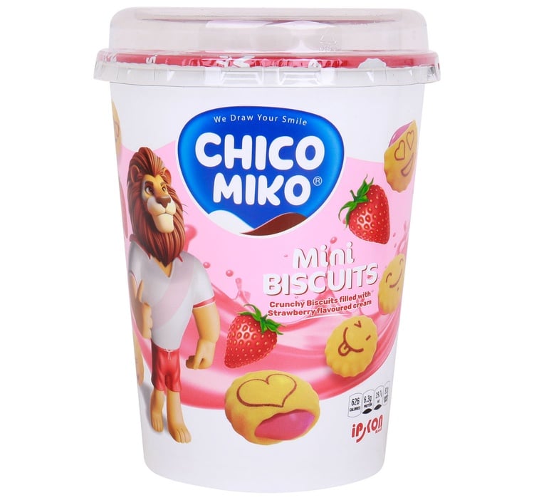 Chico Miko Mini Biscuit fraise boite 125g