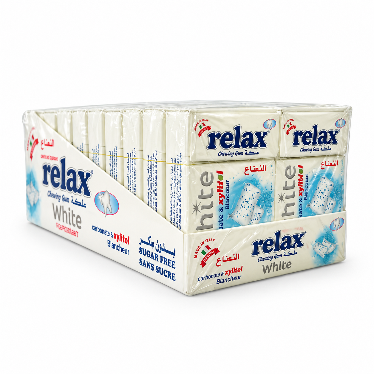 Chewingum Relax Menthe poivrée sans sucre 21g