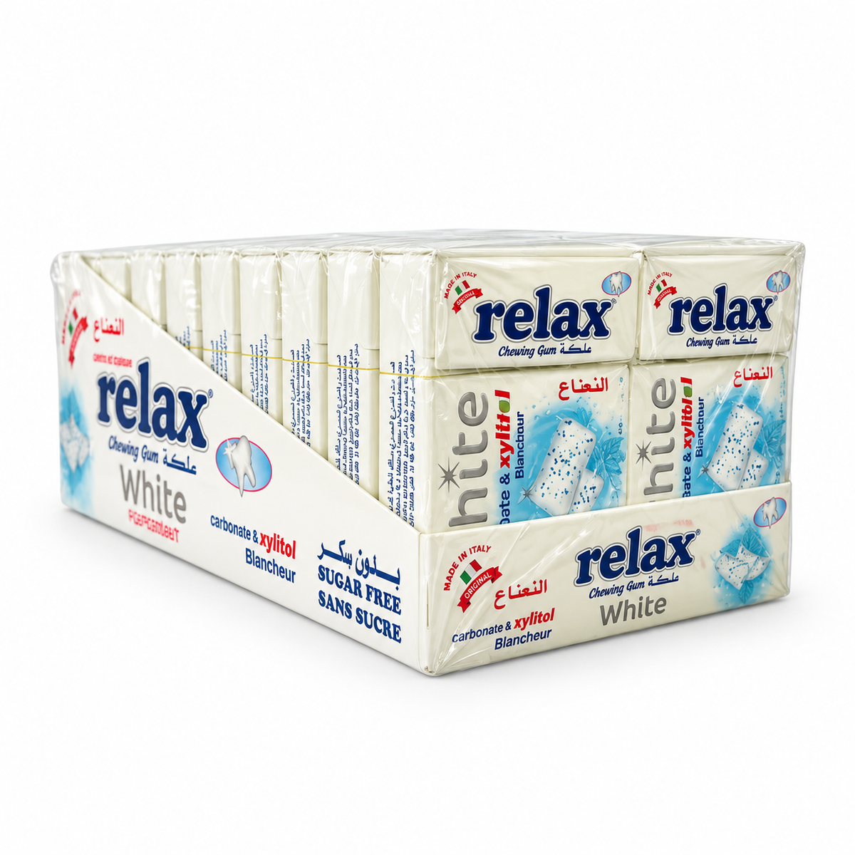 Chewingum Relax Menthe poivrée sans sucre 21g