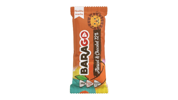 Barre énergétique – Abricots & Chocolat noir 38g