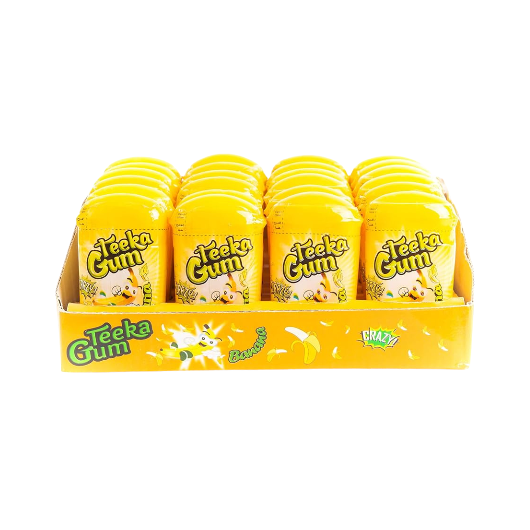 Chewingum Teeka lighter Banane